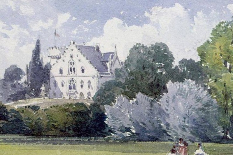 Розенау, место рождения Его Королевского Высочества принца Консорта, мужа королевы Виктории, Уильям Кэллоу