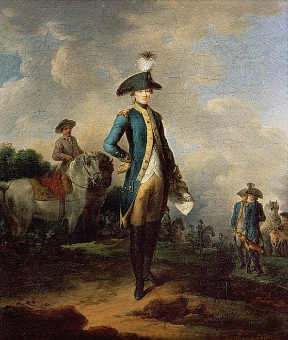 Marquis de La Fayette (1757-1834). Francesco Giuseppe Casanova