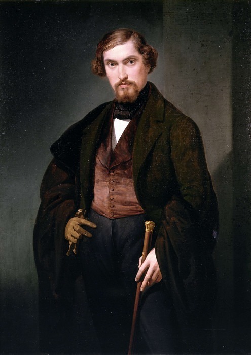 Portrait of Giovanni Presti. Francesco Coghetti
