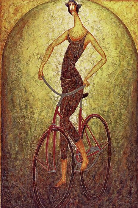 La Cycliste. Armand Cote