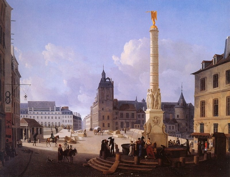 View on Chotelet, Jean Baptiste Louis Cazin