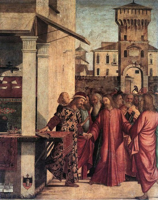 The Calling of Matthew. Vittore Carpaccio