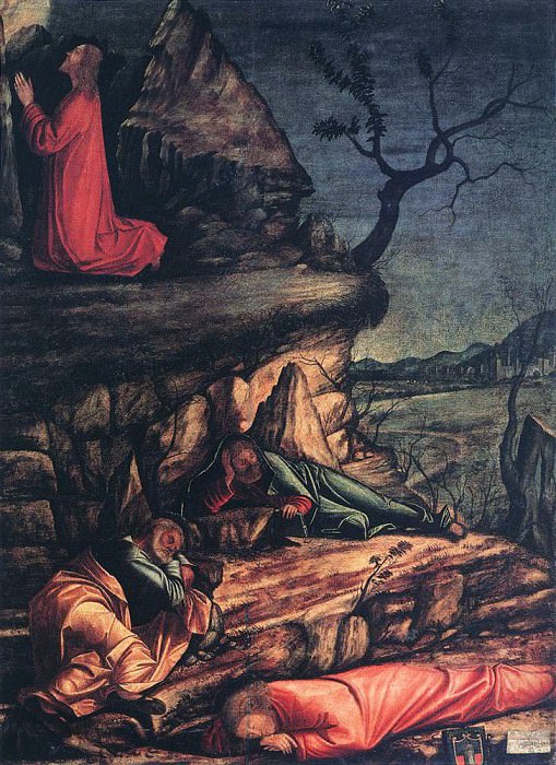 Муки Христовы в Гефсиманском саду. Витторе Карпаччо