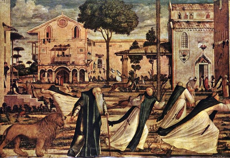 St Jerome and the Lion. Vittore Carpaccio