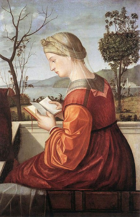 The Virgin Reading. Vittore Carpaccio