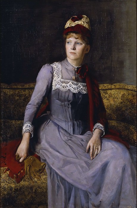 Mrs Anna Flensburg. Mina Carlson-Bredberg