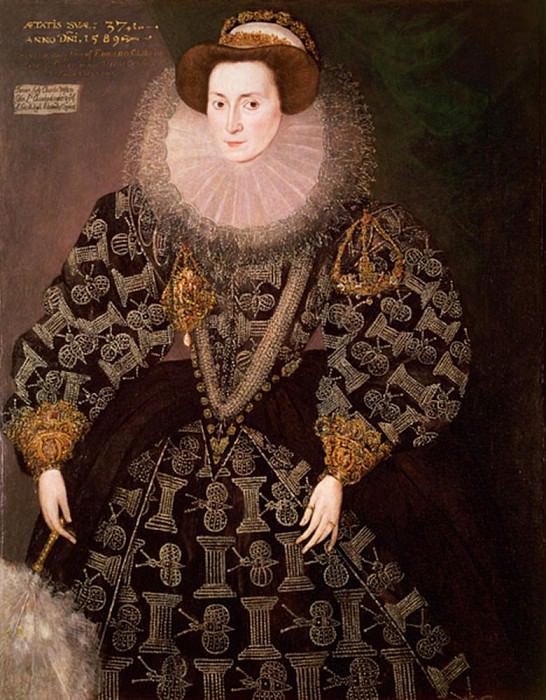 Frances Clinton, Lady Chandos (1552-1623). Hieronymus Custodis