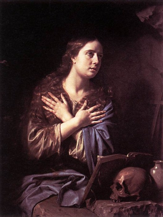The Penitent Magdalen. Philippe De Champaigne