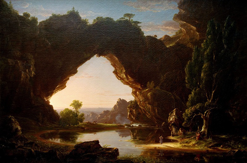 Evening In Arcady, Thomas Cole