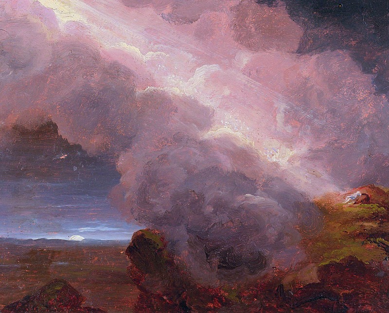 Clouds On The Mountaintop. Thomas Cole