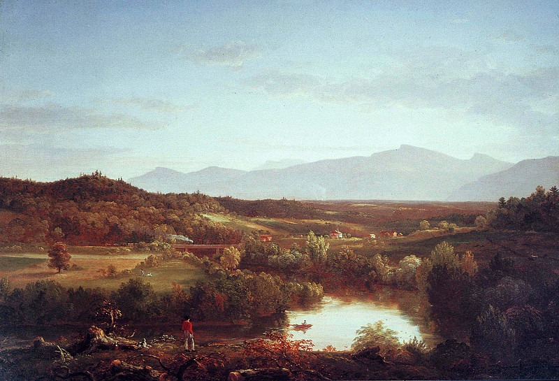 Река в Катскиллах. Томас Коул