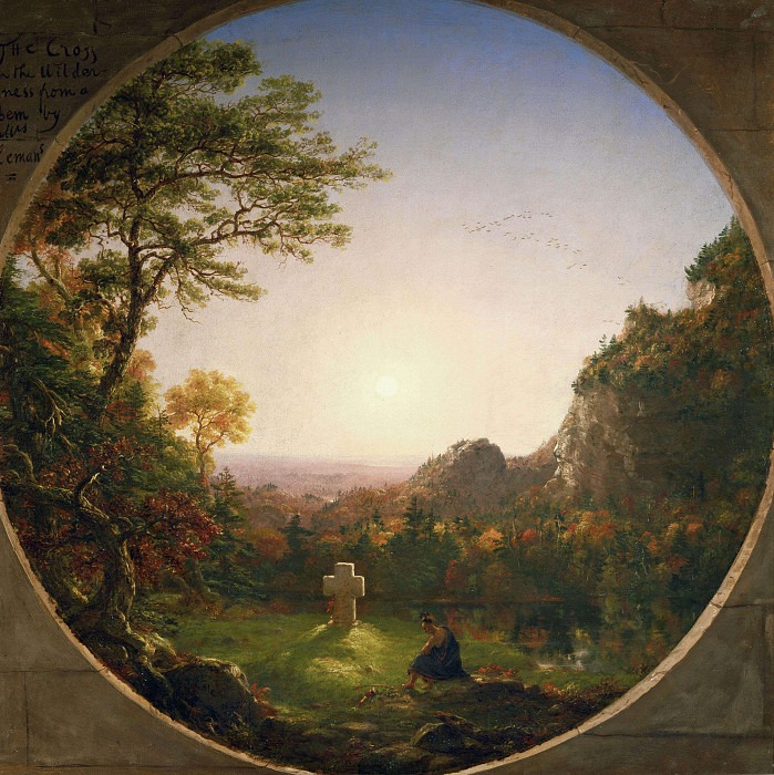 The Lonely Cross, Thomas Cole