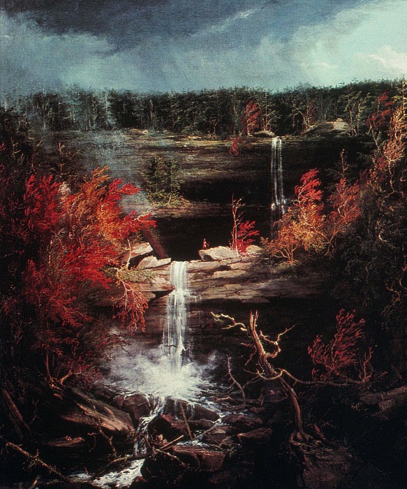 Kaaterskill Falls. Thomas Cole