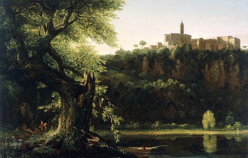 Landscape (Genzano di Roma). Thomas Cole