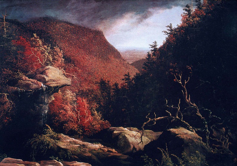Clove, Catskills. Thomas Cole