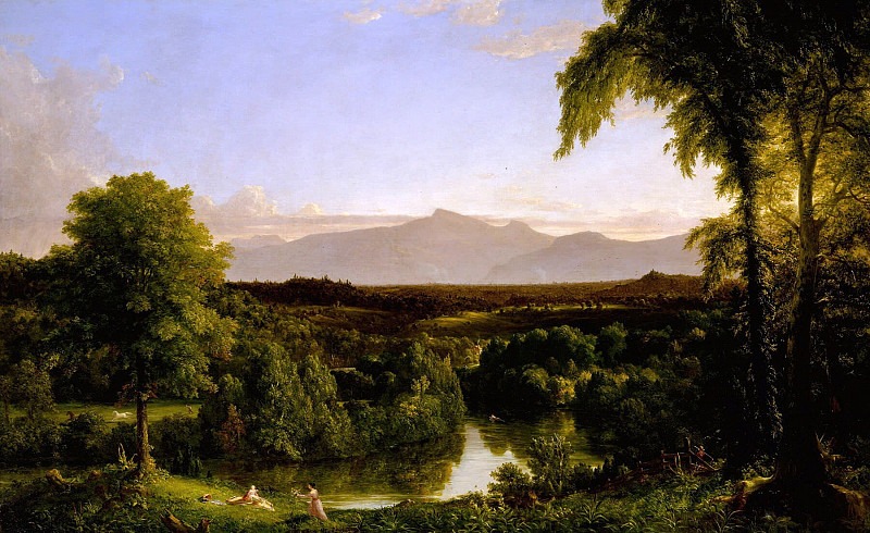View on the Catskill — Early Autumn, Thomas Cole
