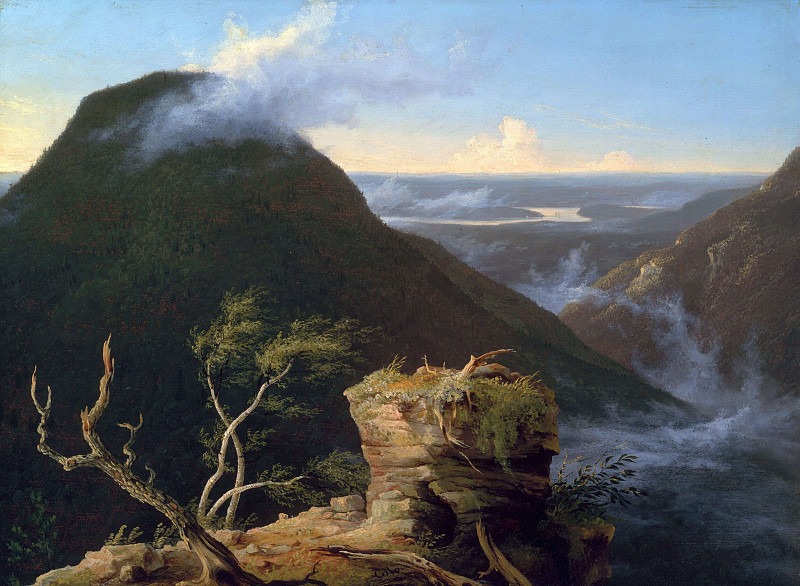 View of the Round-Top in the Catskill Mountains. Thomas Cole