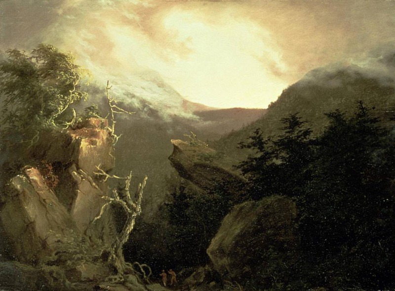 Mountain Sunrise, Thomas Cole