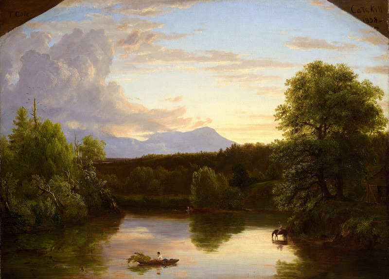 North Mountain and Catskill Creek, Thomas Cole