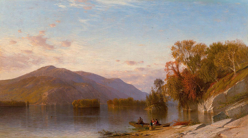 Autumn Landscape. Samuel Colman Jr