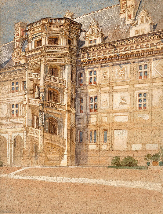 Chateau de Blois. Samuel Colman Jr