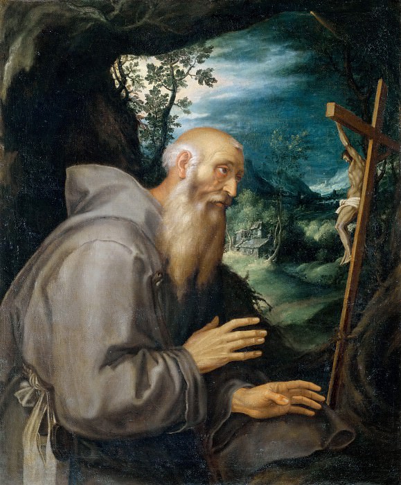 A Hermit Saint. Giovanni Girolamo Muziano