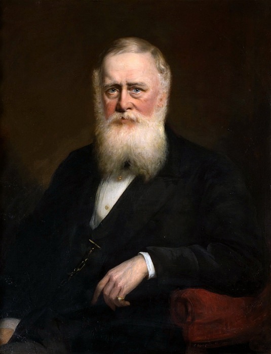 Portrait of Thomas Phillips. James Edgell Collins