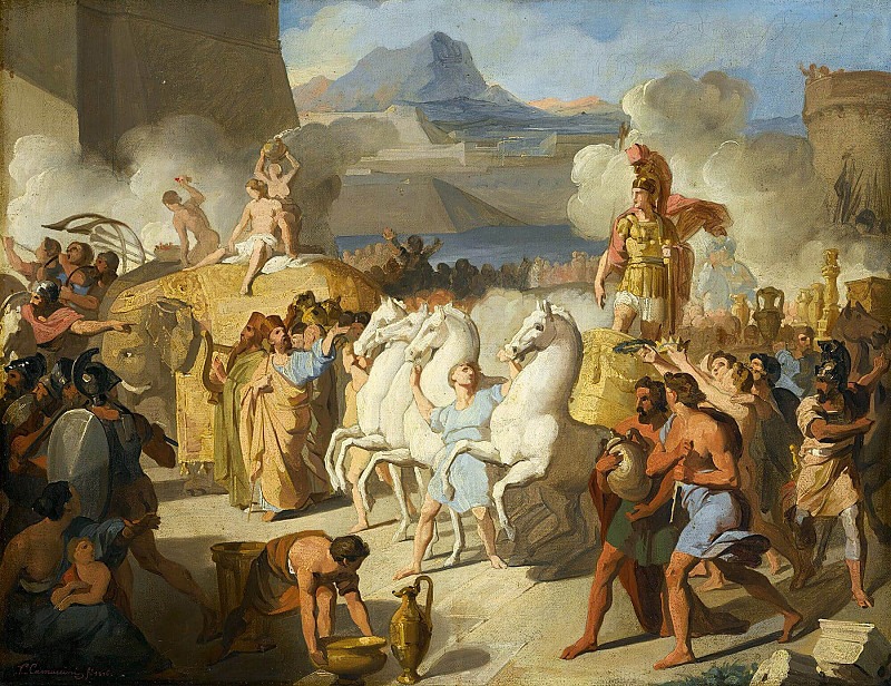 The Triumph Of A Roman Hero, Possibly Marcus Claudius Marcellus, Vincenzo Camuccini