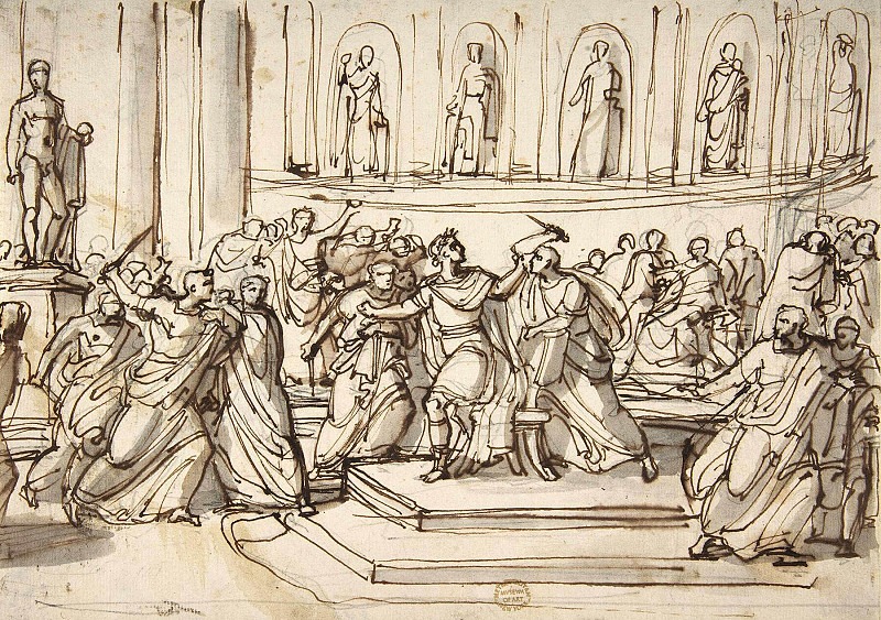 Assassination of Julius Caesar, Vincenzo Camuccini