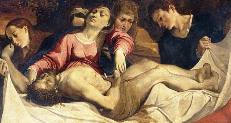 The Pieta. Lodovico Carracci