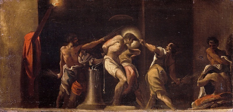 Flagellation of Christ. Lodovico Carracci