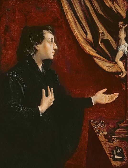 Portrait of a Widow. Lodovico Carracci