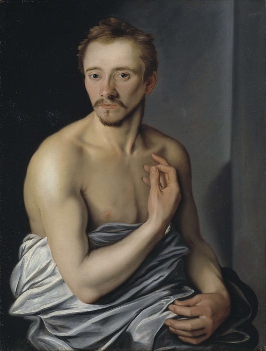 Model study called Lasse Lucidor, Cornelis Cornelisz. Kunst