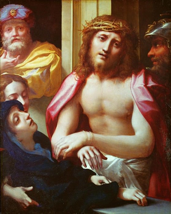 Christ Presented to the People Ecce Homo. Correggio (Antonio Allegri)