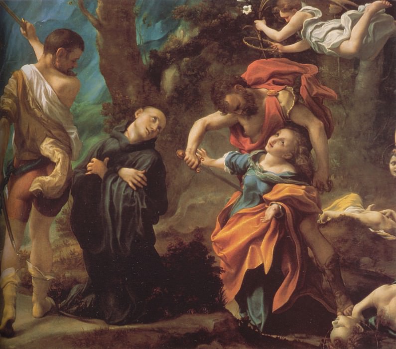 The Martyrdom of Four Saints. Correggio (Antonio Allegri)