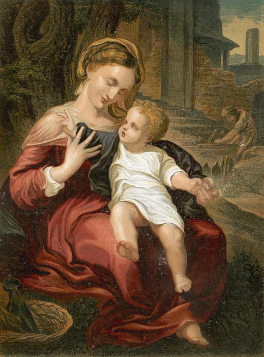 The Holy Family. Correggio (Antonio Allegri)
