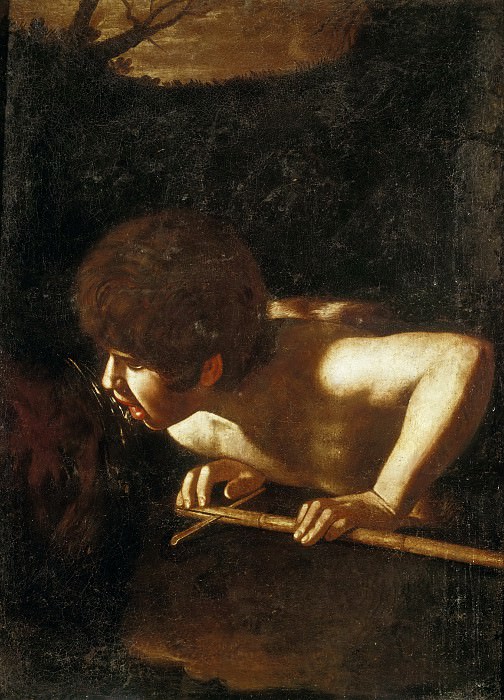 Иоанн Креcтитель у иcточника , Микеланджело Меризи да Караваджо