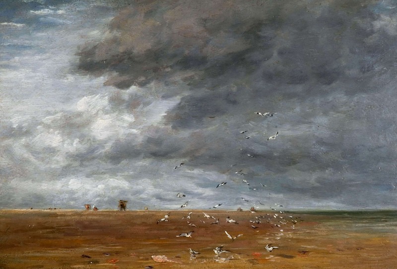 On the Sands. David Cox