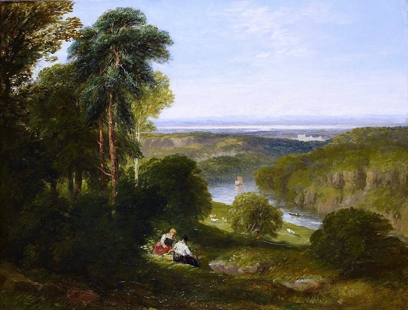 The Wyndcliffe, River Wye. David Cox