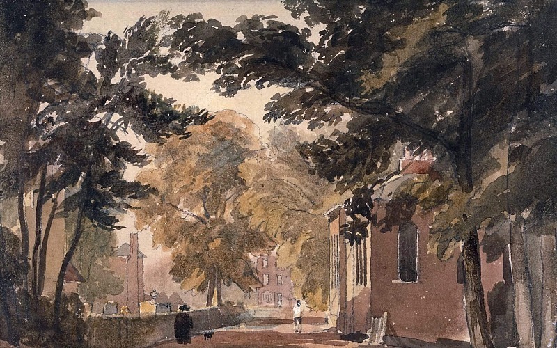 A Street in Harborne. David Cox