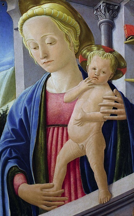 Мадонна с младенцем. Фра Карневале (Бартоломео ди Джованни Коррадини)