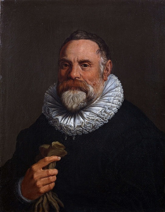 Portrait of Ulisse Aldovrandi. Agostino Carracci
