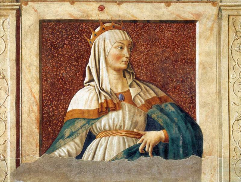 Famous Persons Queen Esther. Andrea Del Castagno