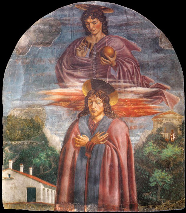 St Julian and the Redeemer. Andrea Del Castagno