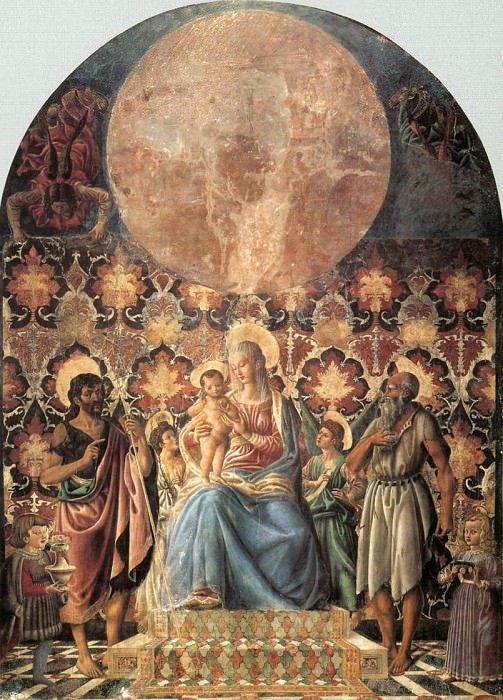 Madonna and Child with Saints. Andrea Del Castagno