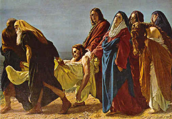 Снятие Иисуса с креста. Антонио Чизери