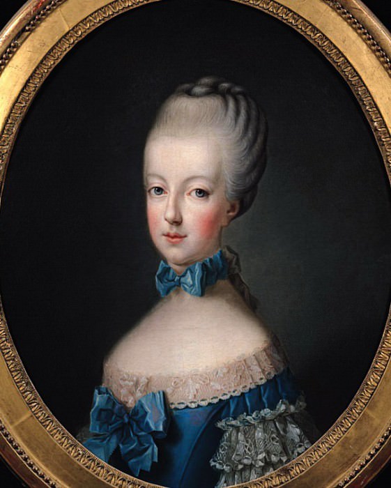 Portrait of Marie-Antoinette de Habsbourg-Lorraine (1750-1793). Jean Baptiste Charpentier
