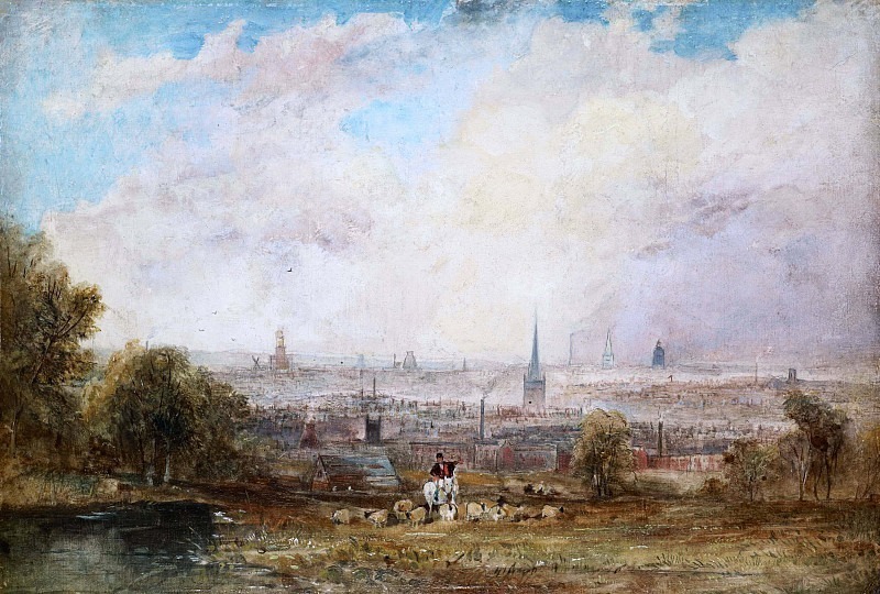 A Distant View of Birmingham. Thomas Creswick