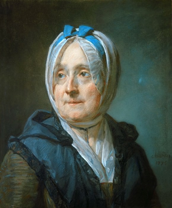 Portrait of Madame Chardin, Jean Baptiste Siméon Chardin