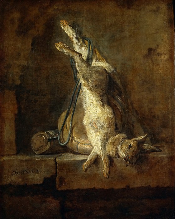 Lapin de Garenne mort, Jean Baptiste Siméon Chardin